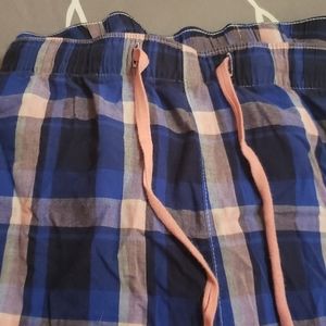 Plaid Old Navy pajama pants
